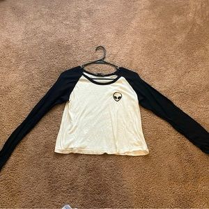 brandy melville shirt trendy alien